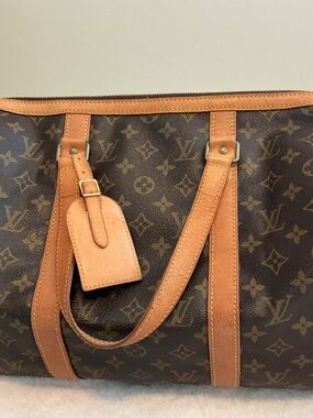 Louis Vuitton Monogram Large Tote 45 Boston with COA